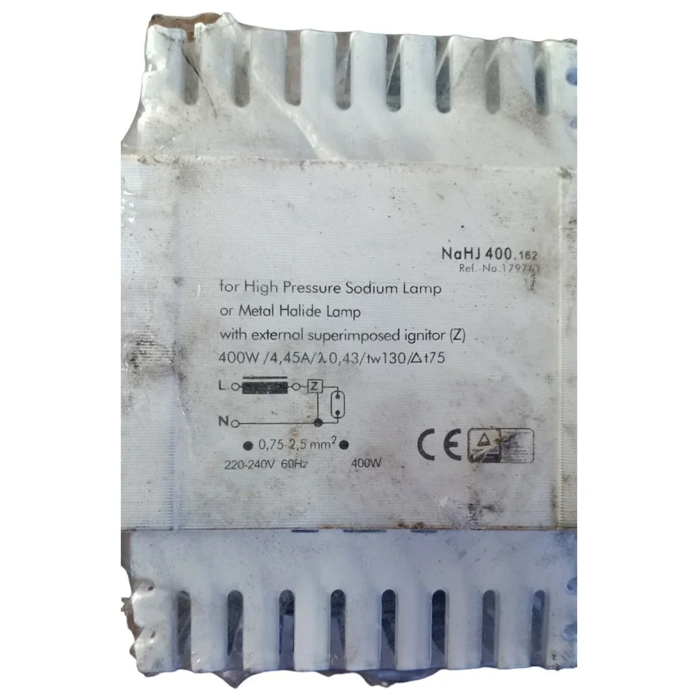 NEW‎ IN PLASTIC - Clar Nahj400 Ballast For High Pressure Sodium Lamp